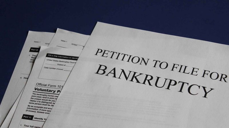 How does bankruptcy affect your credit report?